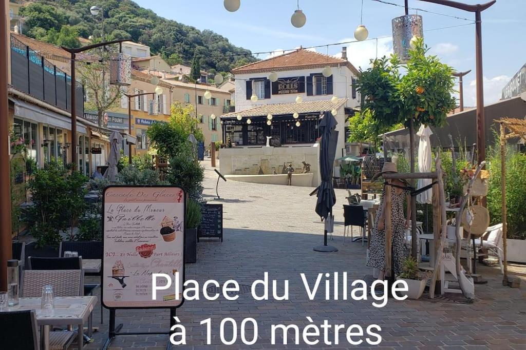 Claelle Appartment - 200M Beach Mandelieu Exterior foto